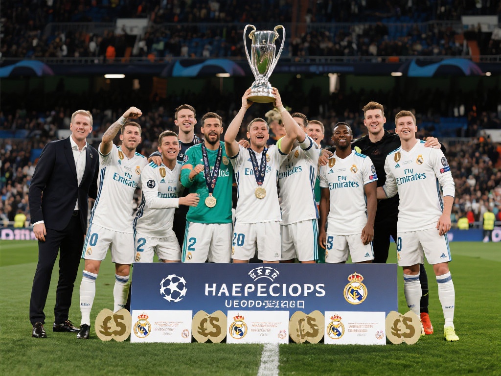 欧冠奖金盘点:皇马1.23亿欧居首,多特以1.021亿欧紧随其后 皇马为何奖金独占鳌头
皇家马德里作为欧