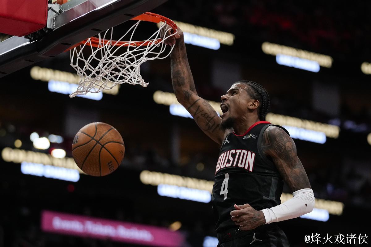 火箭官方发布全场比分海报：加时赛落败，战绩降至16胜7负
