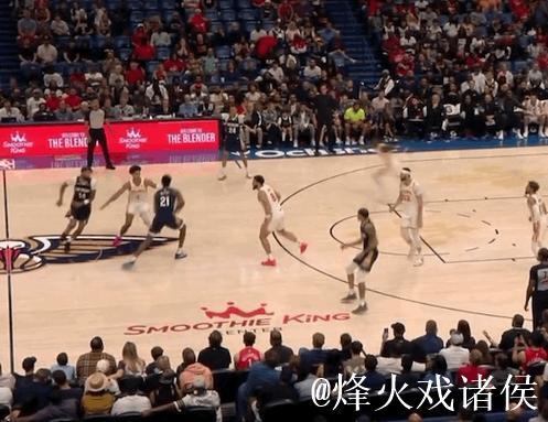 锡安34+10带领鹈鹕战胜步行者 国王送老鹰4连败